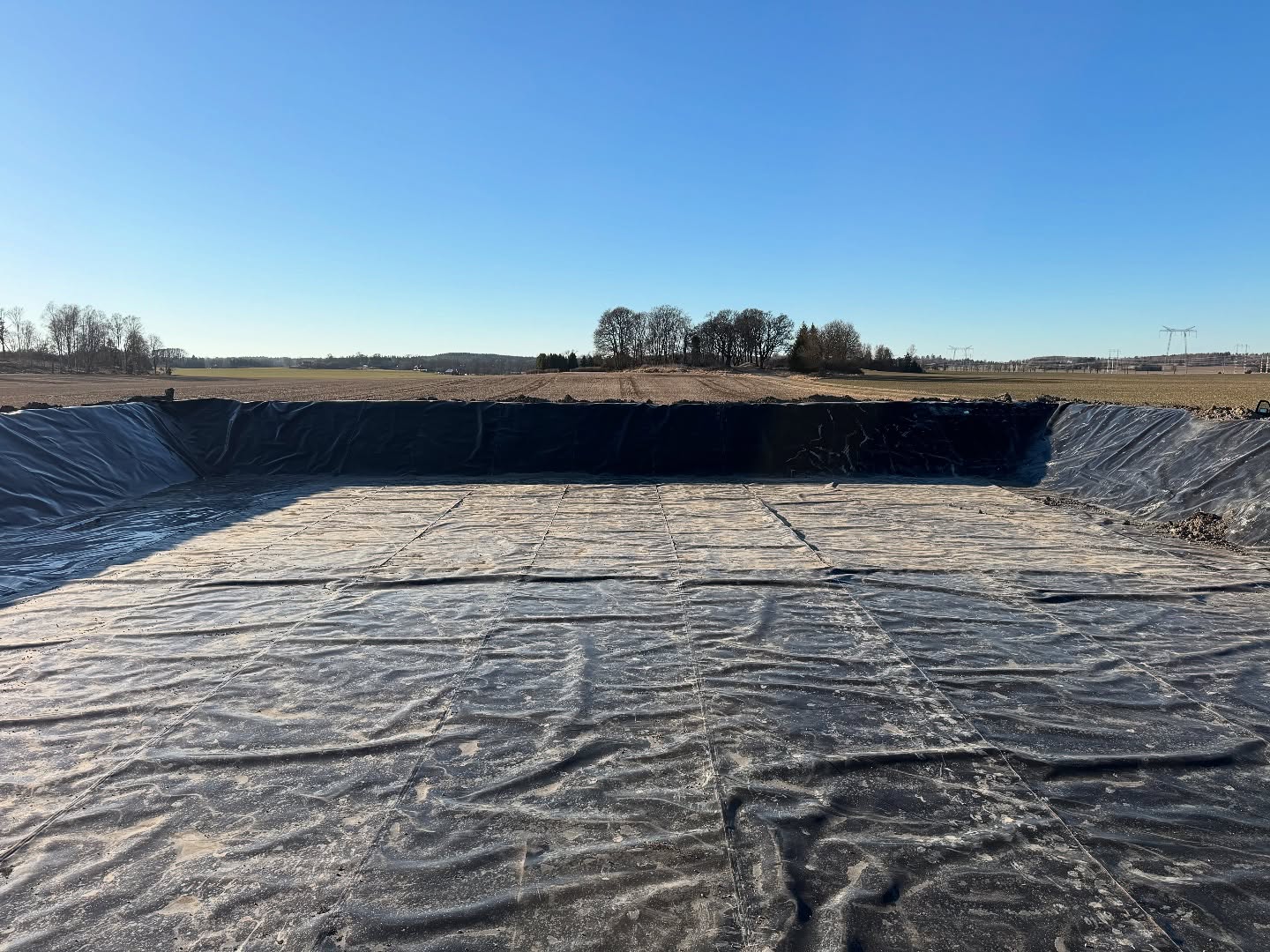 Gödselbehållare i plast